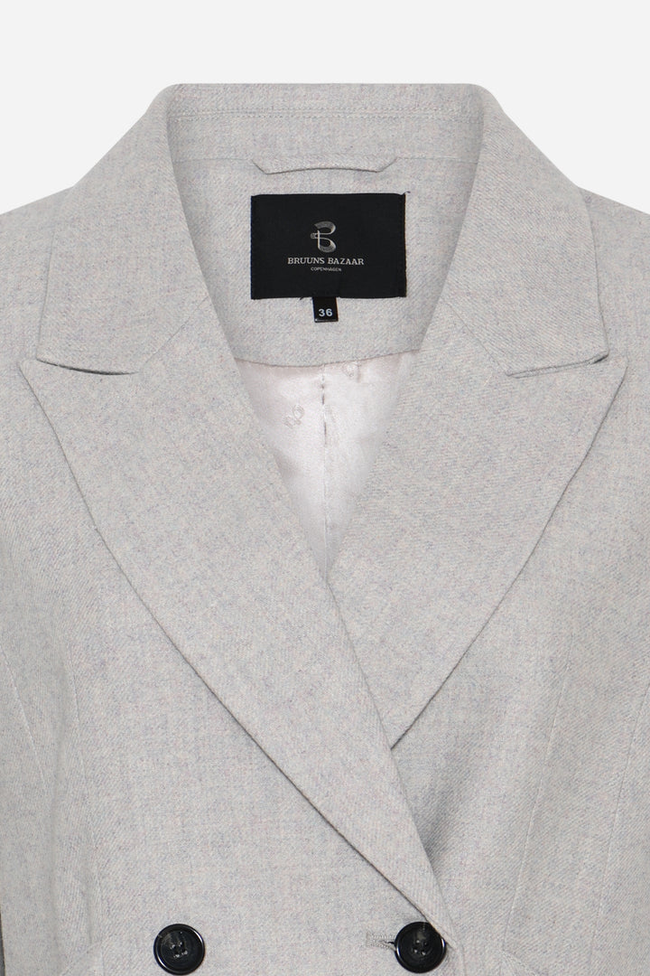 Bruuns Bazaar Women PhorbeBBSahna blazer Blazer Light grey melange