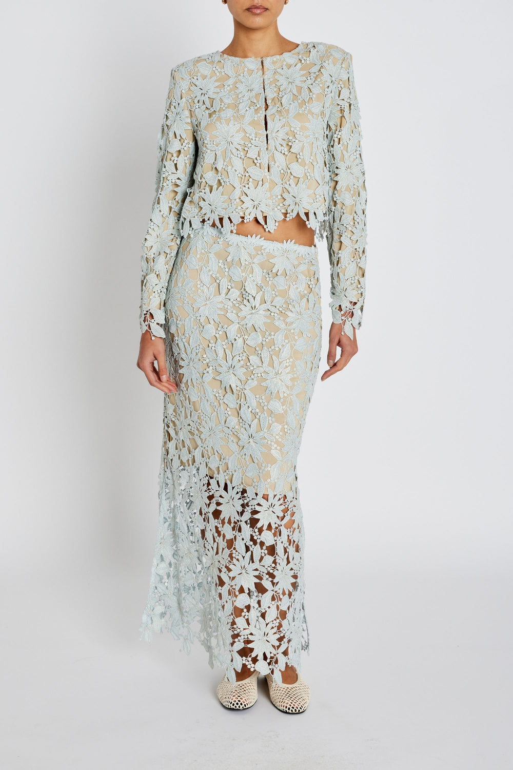 Bruuns Bazaar Women PinangaBBJoani skirt Skirt Light blue