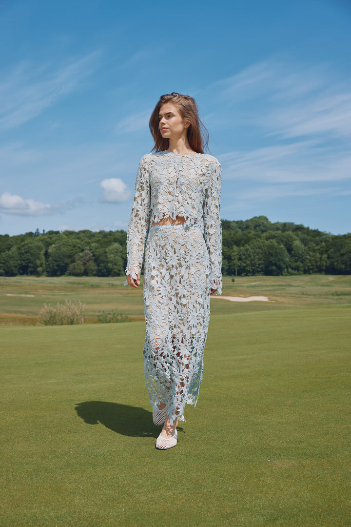 Bruuns Bazaar Women PinangaBBJoani skirt Skirt Light blue