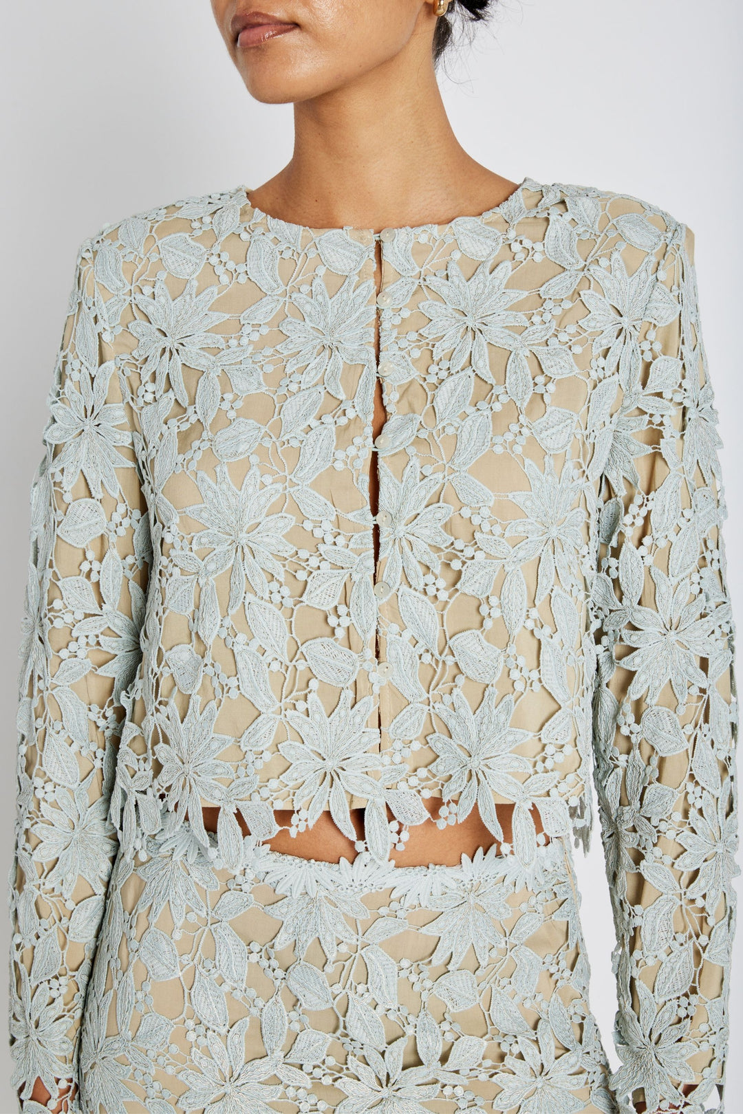 Bruuns Bazaar Women PinangaBBToqa jacket Blazer Light blue