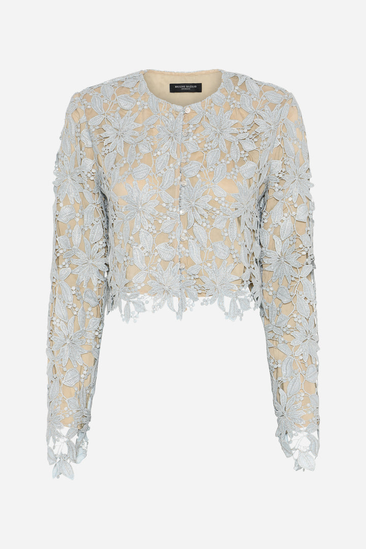 Bruuns Bazaar Women PinangaBBToqa jacket Blazer Light blue