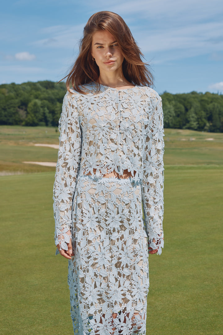 Bruuns Bazaar Women PinangaBBToqa jacket Blazer Light blue