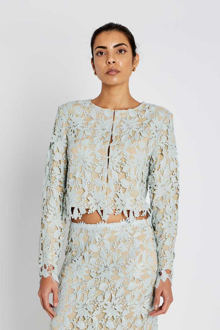 Bruuns Bazaar Women PinangaBBToqa jacket Blazer Light blue