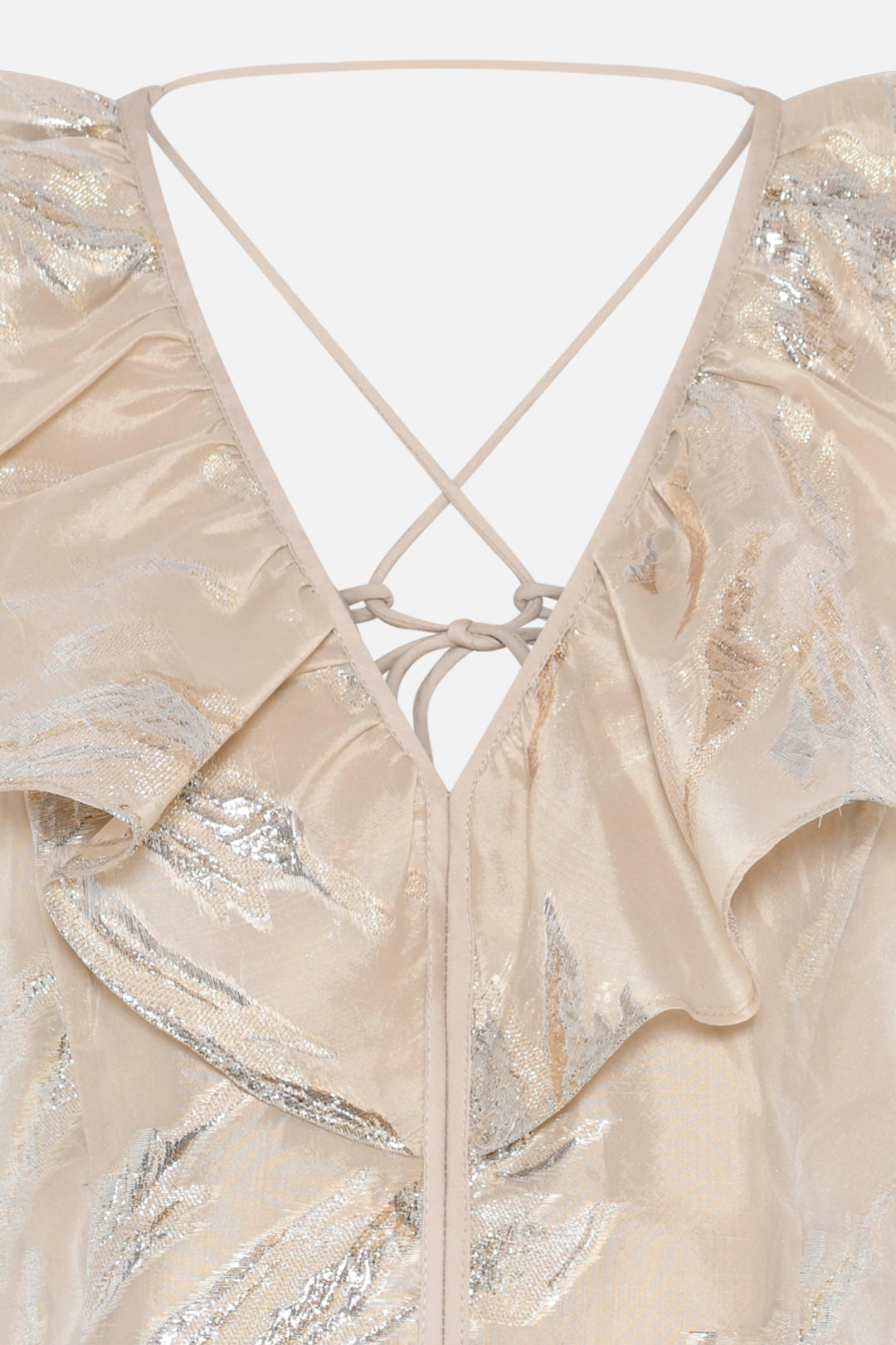 Bruuns Bazaar Women PlantagoBBOlla top Blouse Light Gold
