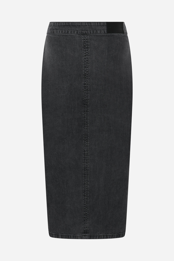 Bruuns Bazaar Women PlatieBBEmmi skirt Skirt Grey denim