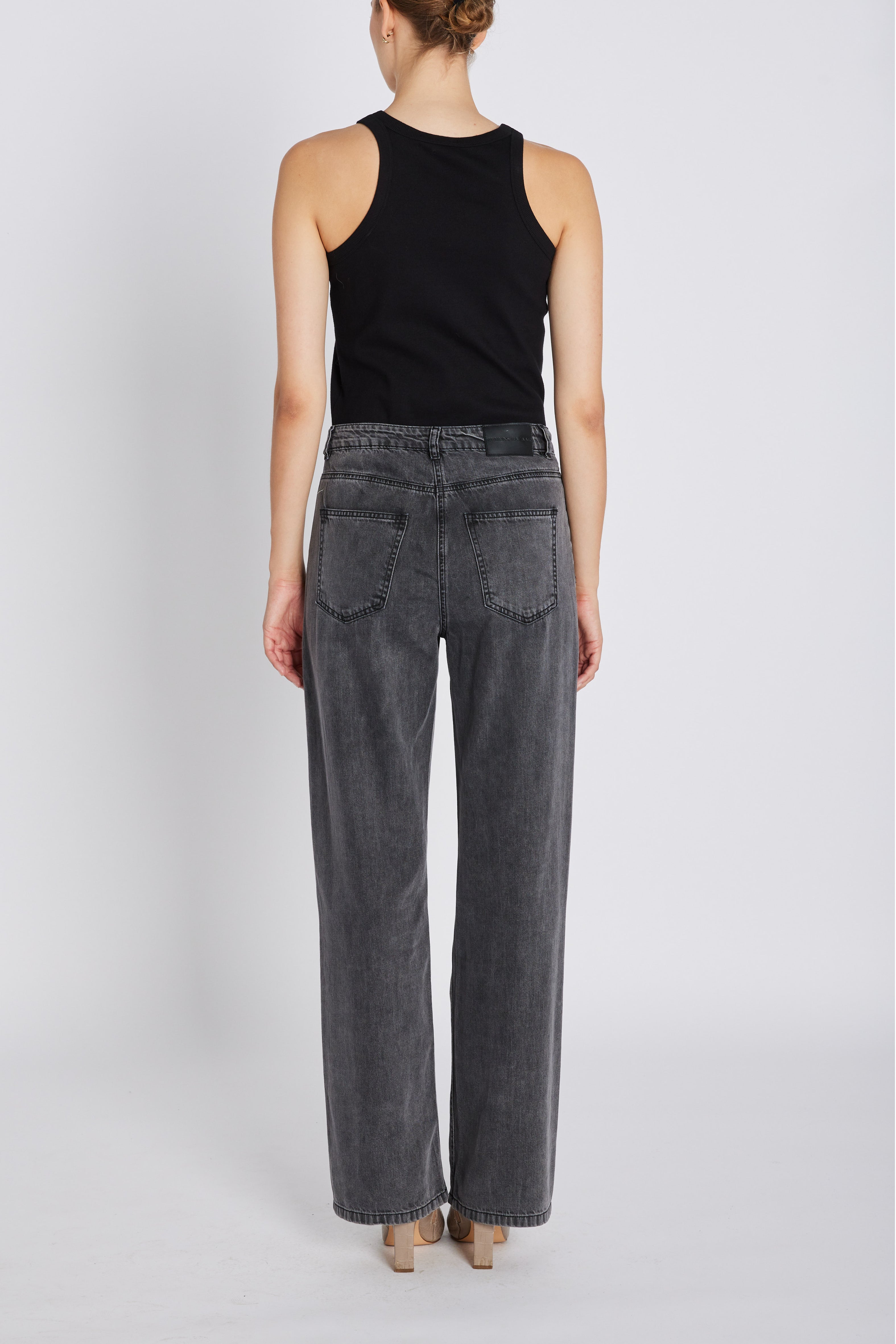 PlatieBBLoose pants - Grey denim – BRUUNSBAZAAR.COM