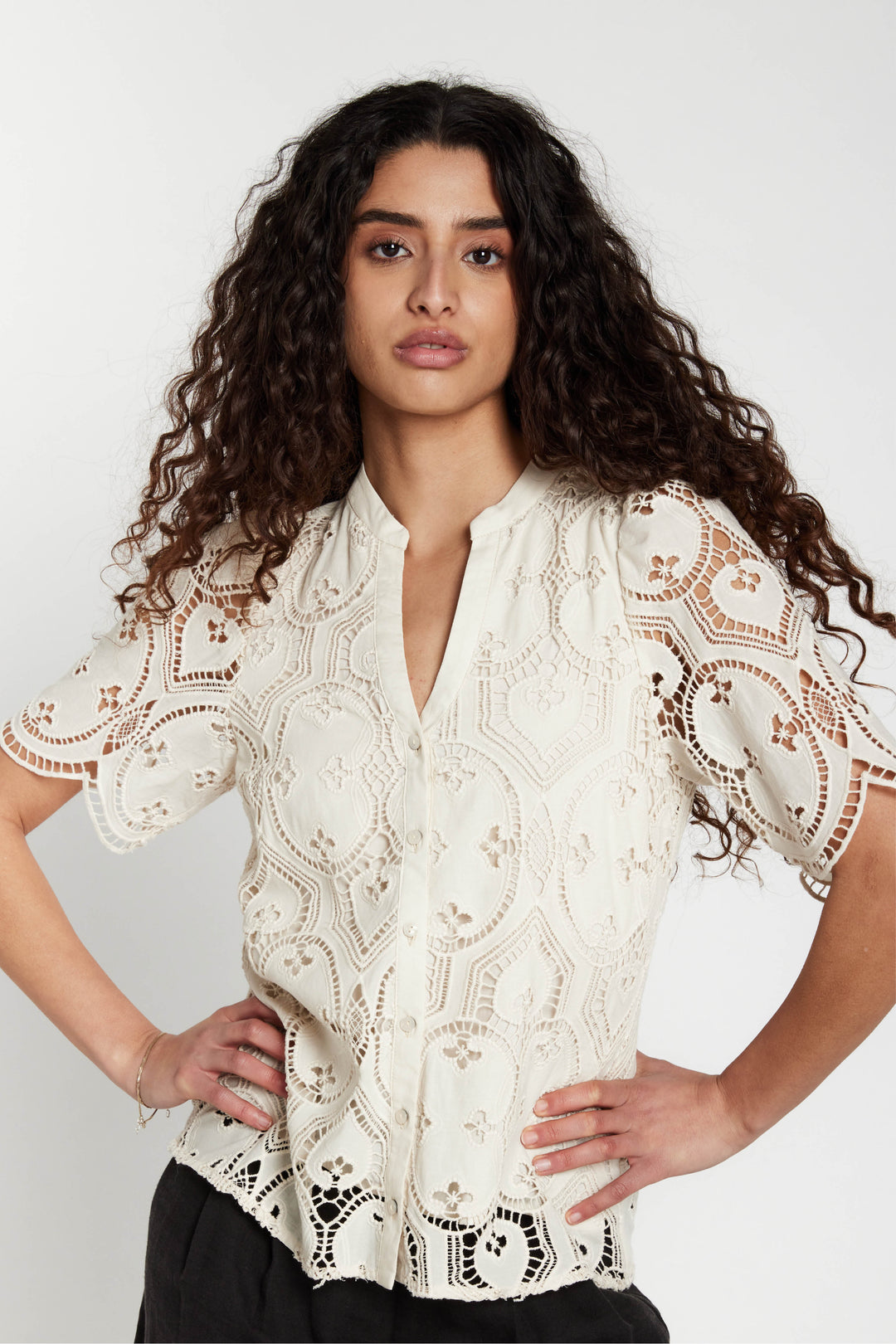 Bruuns Bazaar Women RaveneaBBUresa shirt Shirts Vanilla Ice