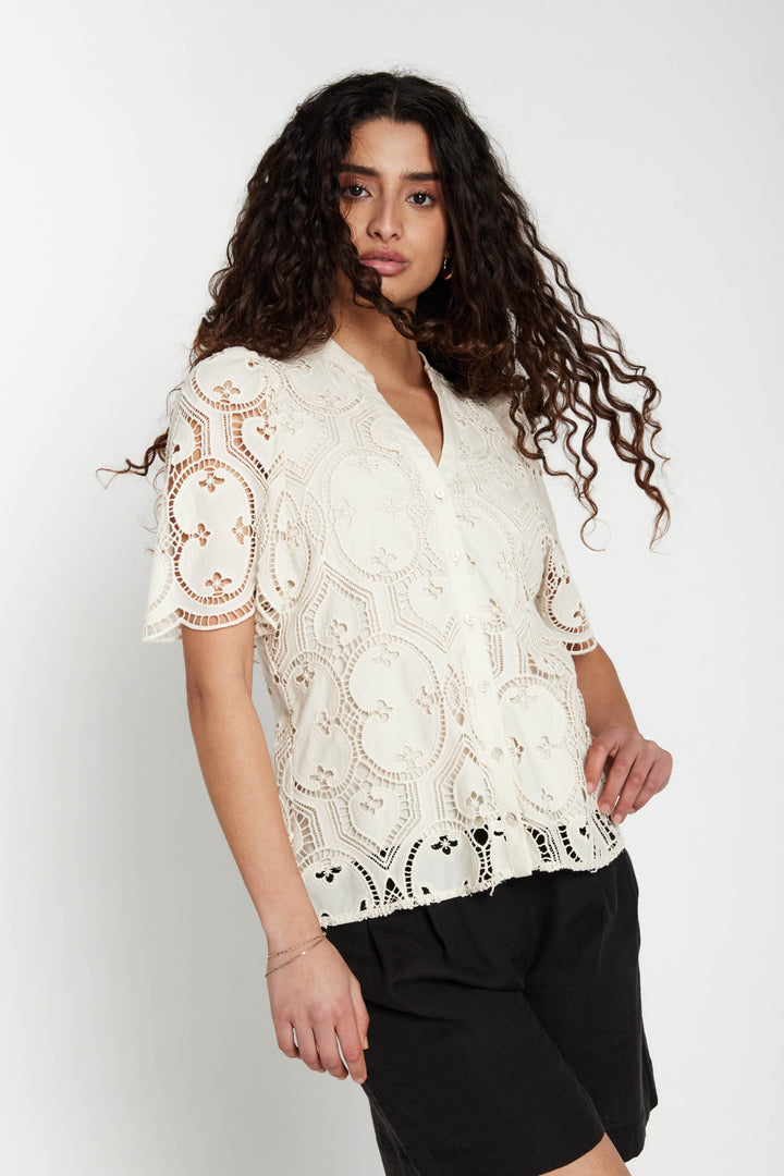 Bruuns Bazaar Women RaveneaBBUresa shirt Shirts Vanilla Ice