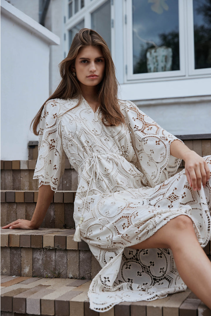 Bruuns Bazaar Women RaveneaBBUresal dress Dress Vanilla Ice