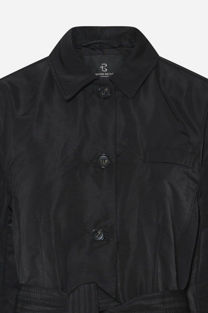 Bruuns Bazaar Women ReginaeBBFloreli jcoat Outerwear Black
