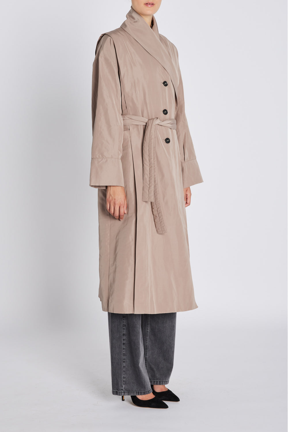 Bruuns Bazaar Women ReginaeBBMoanna coat Outerwear Fungi