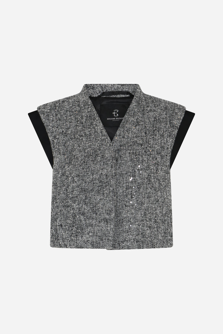 Bruuns Bazaar Women RhytisBBSila vest Vest Grey Melange