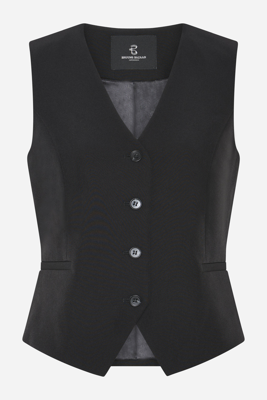 Bruuns Bazaar Women RubySusBBBielle waistcoat Blazer Black