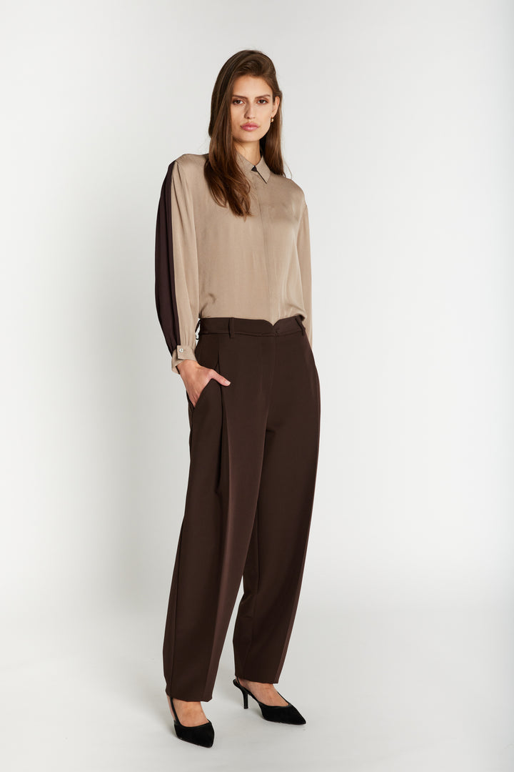 Bruuns Bazaar Women RubySusBBJonat pants Pants Dark Brown