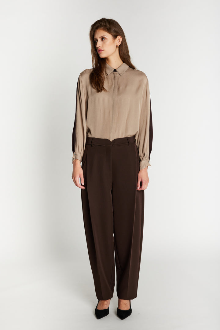 Bruuns Bazaar Women RubySusBBJonat pants Pants Dark Brown