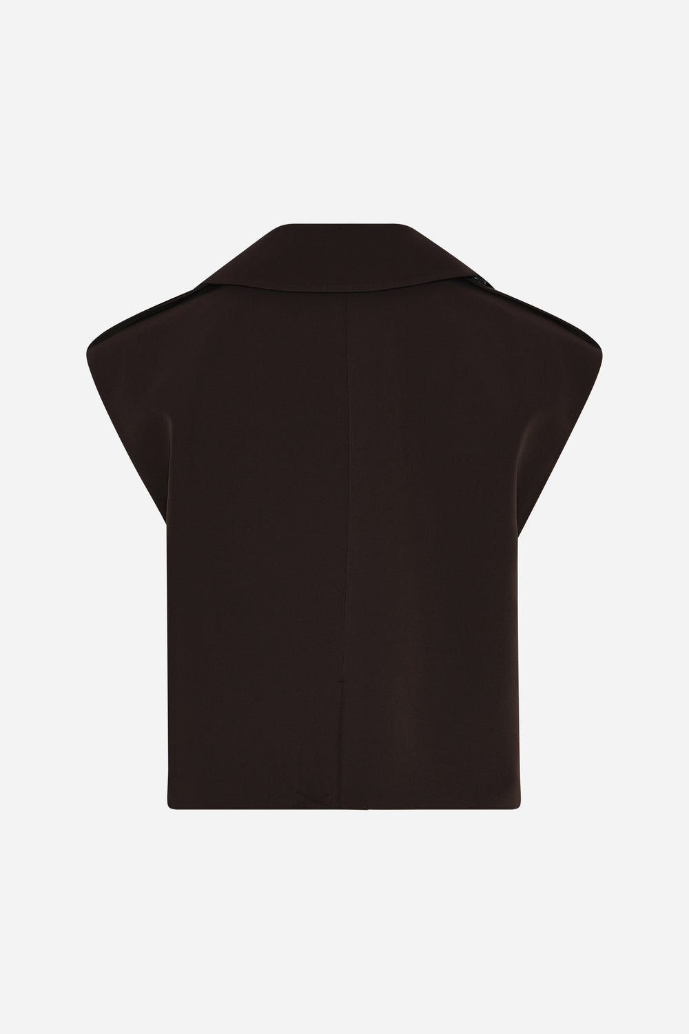 Bruuns Bazaar Women RubySusBBLita waistcoat Vest Dark Brown
