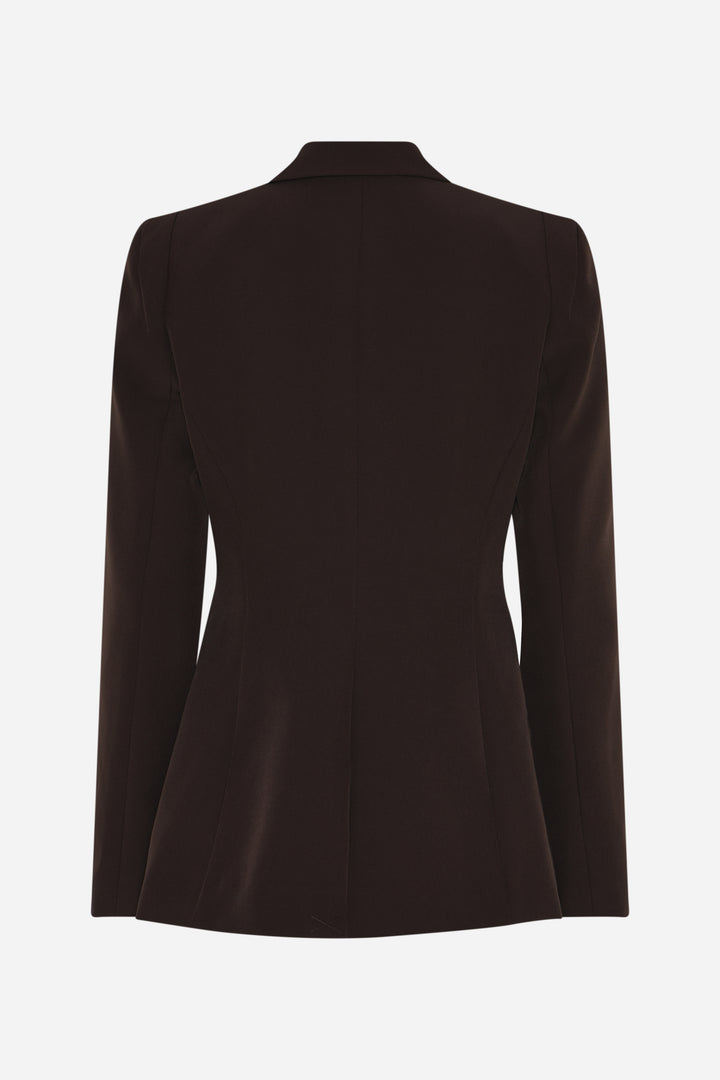 Bruuns Bazaar Women RubySusBBSora blazer Blazer Dark Brown
