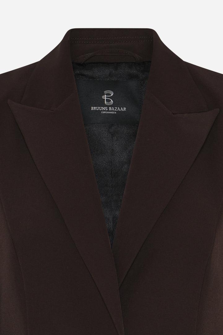 Bruuns Bazaar Women RubySusBBSora blazer Blazer Dark Brown