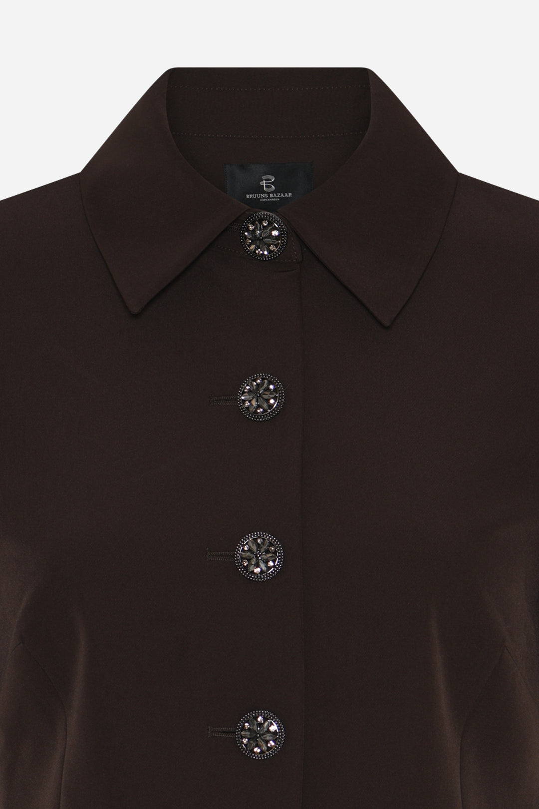 Bruuns Bazaar Women RubySusBBZendia dress Dress Dark Brown