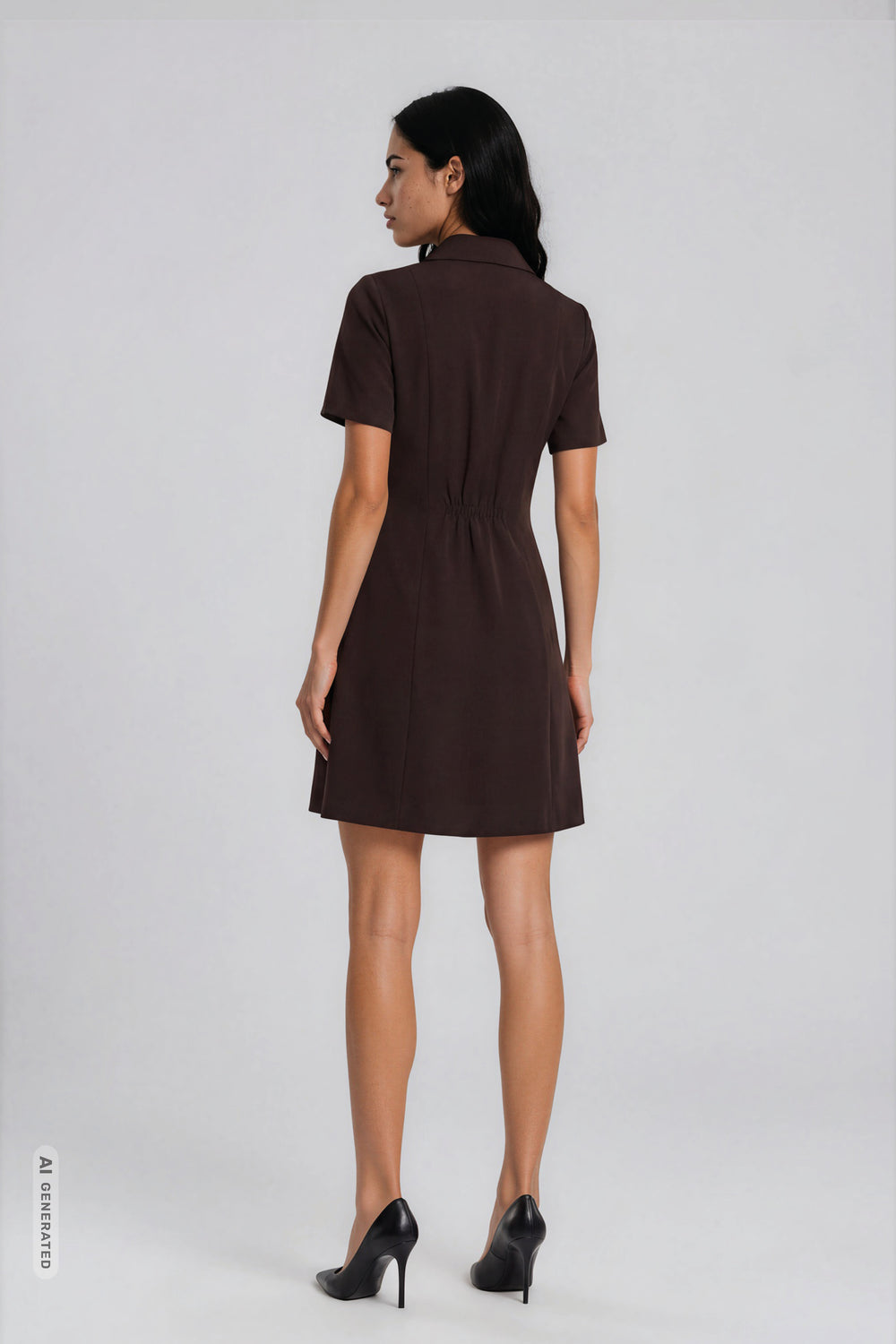 Bruuns Bazaar Women RubySusBBZendia dress Dress Dark Brown