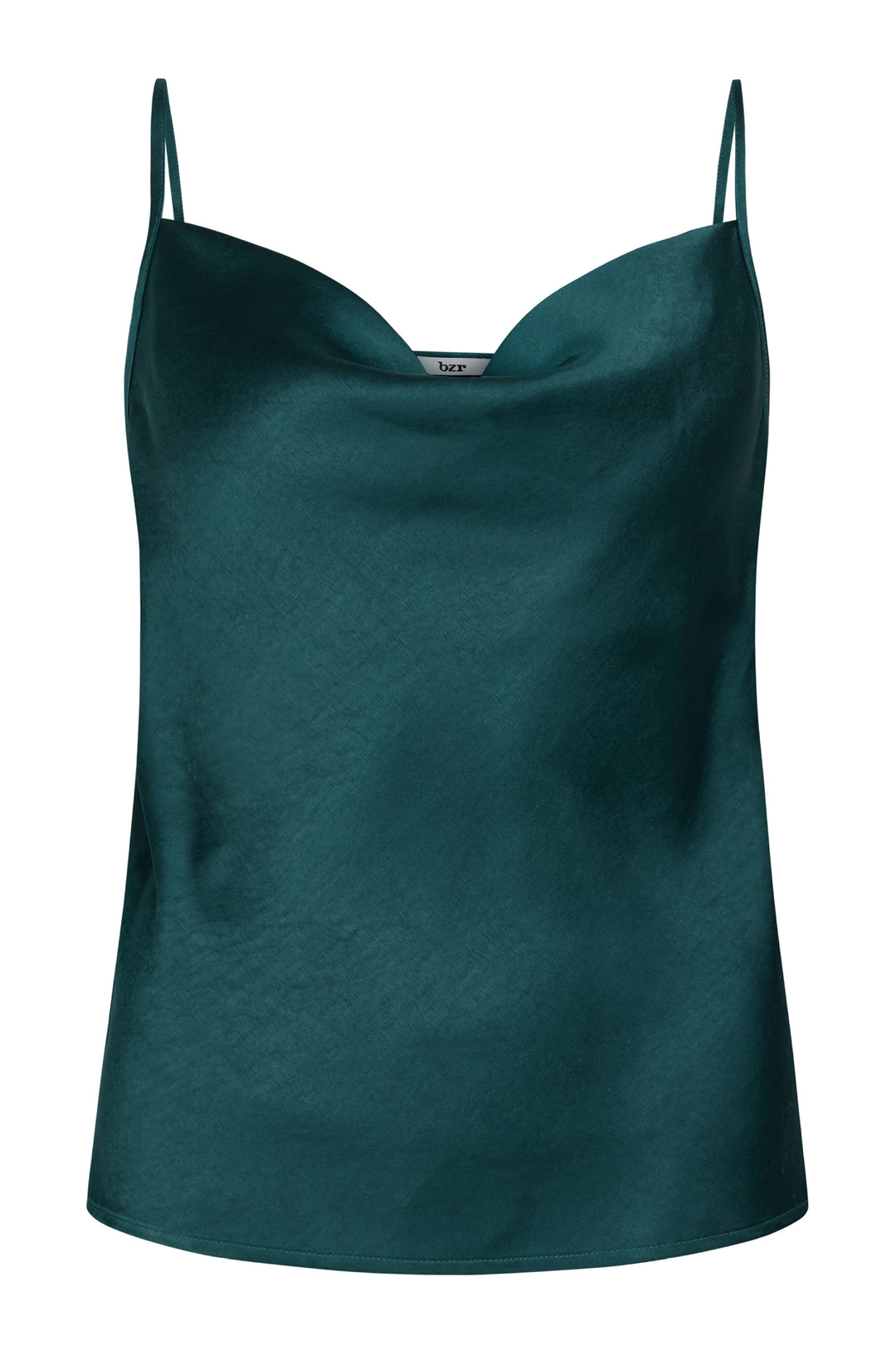 BZR SatinaBZLumen top blouse Teal Green