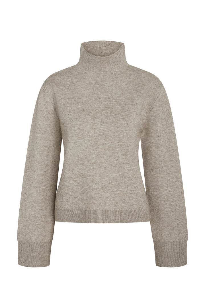 Bruuns Bazaar Women SimonaBBAda knit Knit Beige Melange