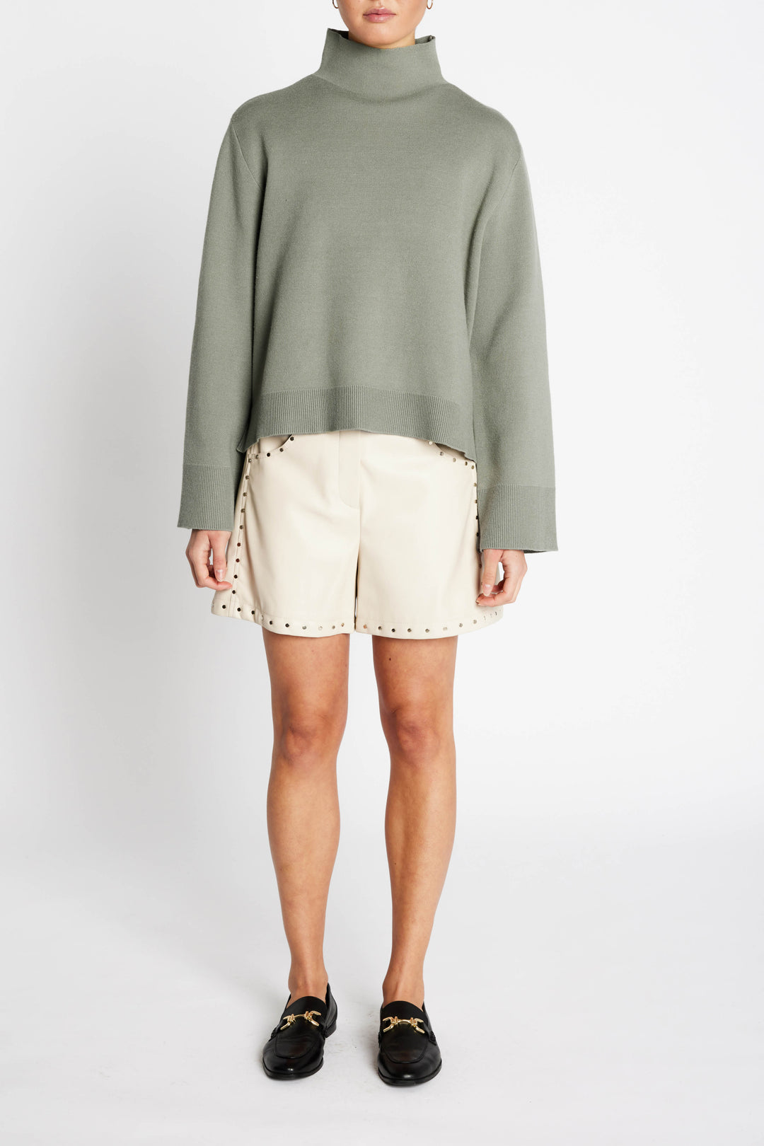 Bruuns Bazaar Women SimonaBBAda knit Knit Dusty Green