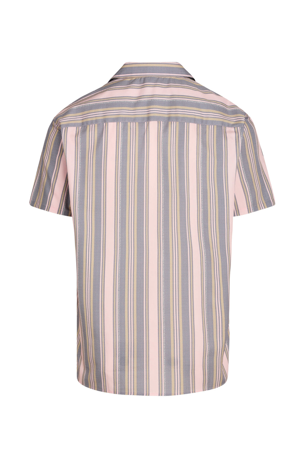 Bruuns Bazaar Men SkyBBHomer shirt Shirts Striped flamingo