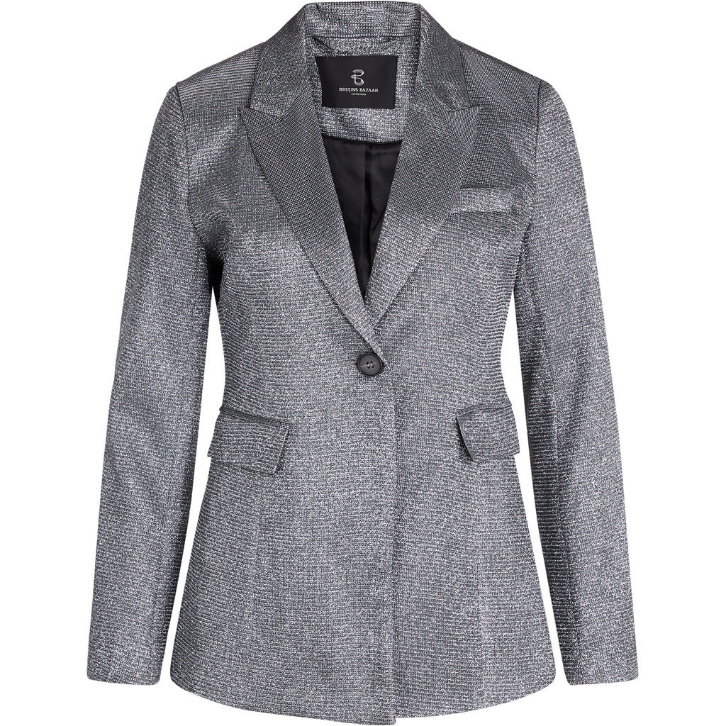 Bruuns Bazaar Women SnapdragonBBLucy blazer Blazer Silver