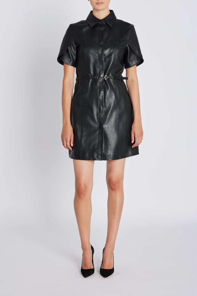 SoftBBZendianna Leather dress