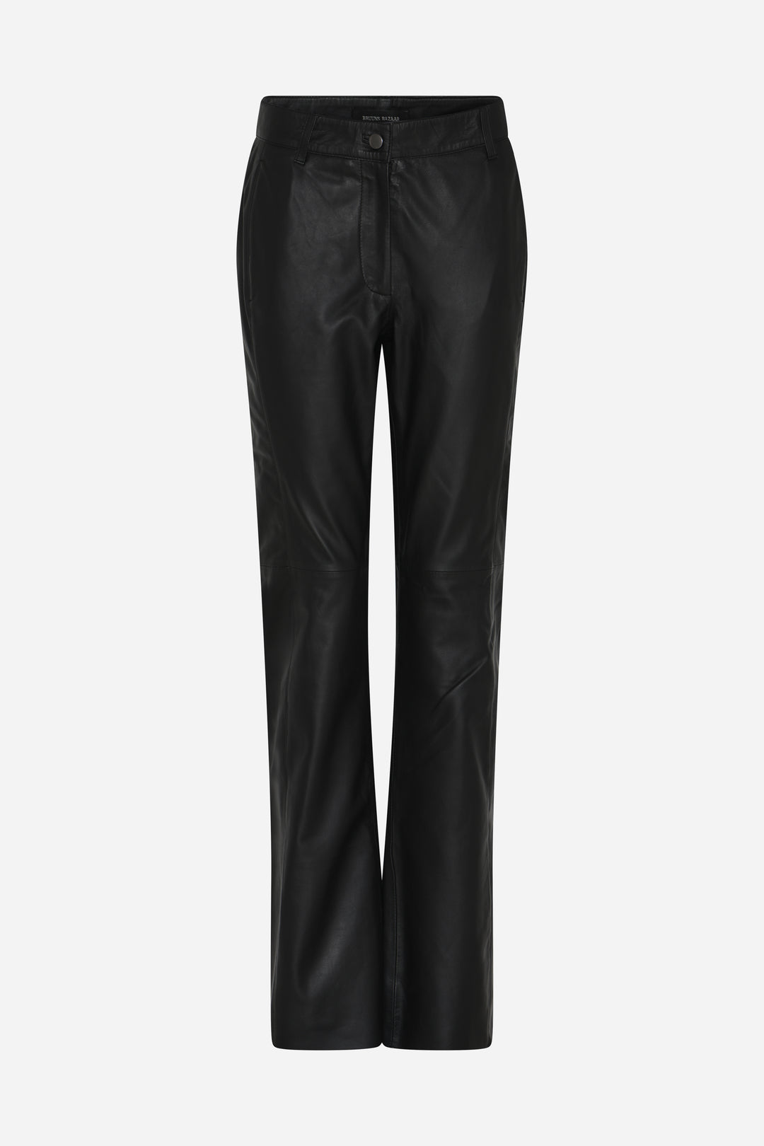 Bruuns Bazaar Women SoftiBBLiara leather pants Pants Black