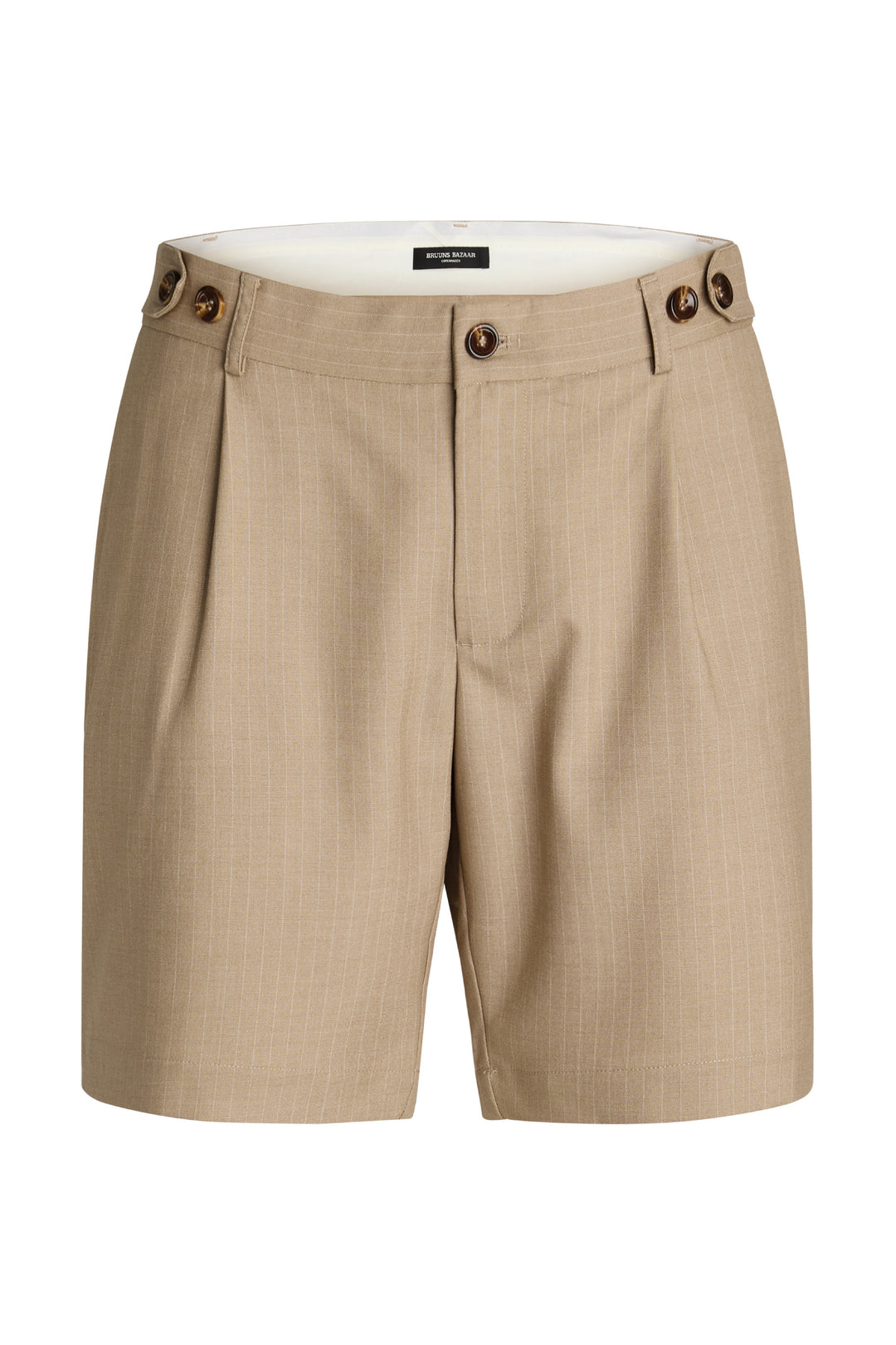 Bruuns Bazaar Men StaticeBBCity shorts Shorts Sand Pinstripe