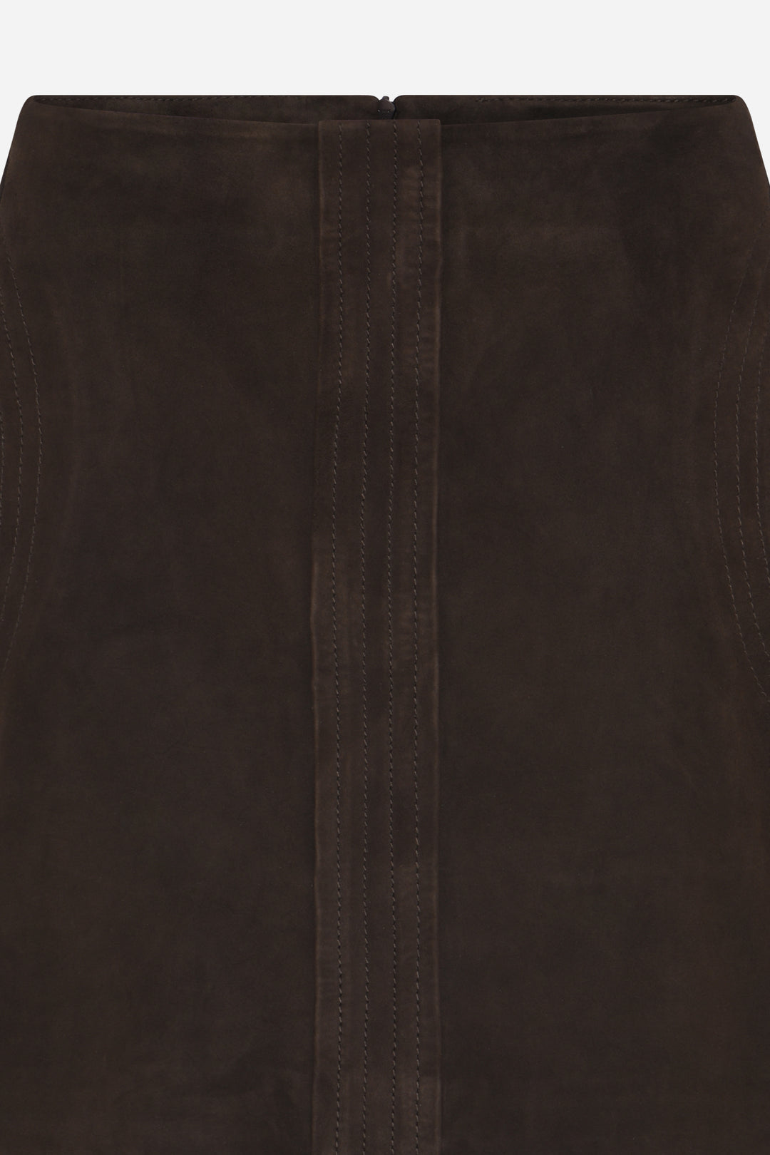 Bruuns Bazaar Women SuedaBBSianata suede skirt Skirt Dark Brown