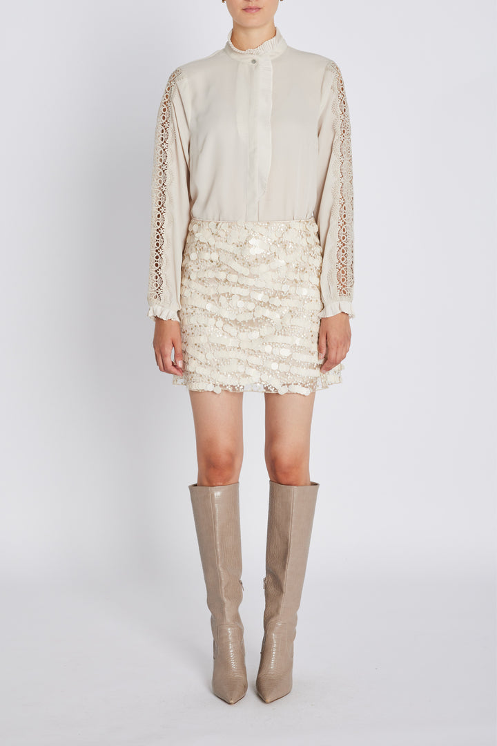 Bruuns Bazaar Women SweetpieBBJoannas skirt Skirt Cream