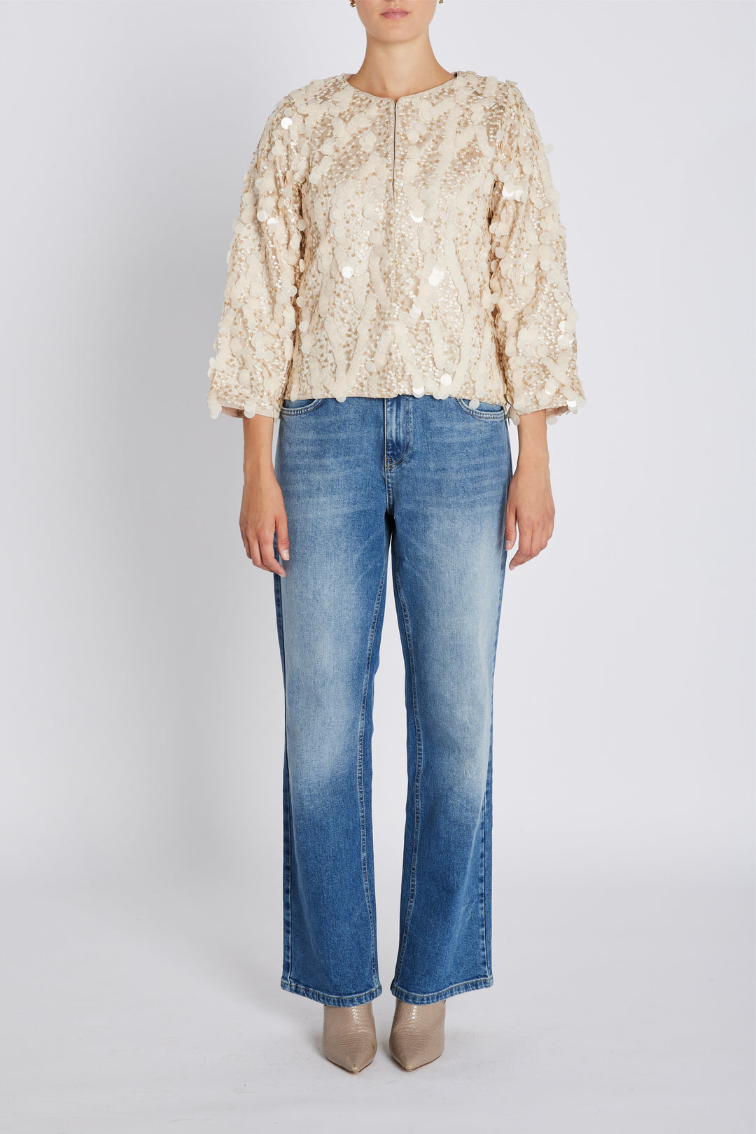 Bruuns Bazaar Women SweetpieBBLeonise jacket Blazer Cream