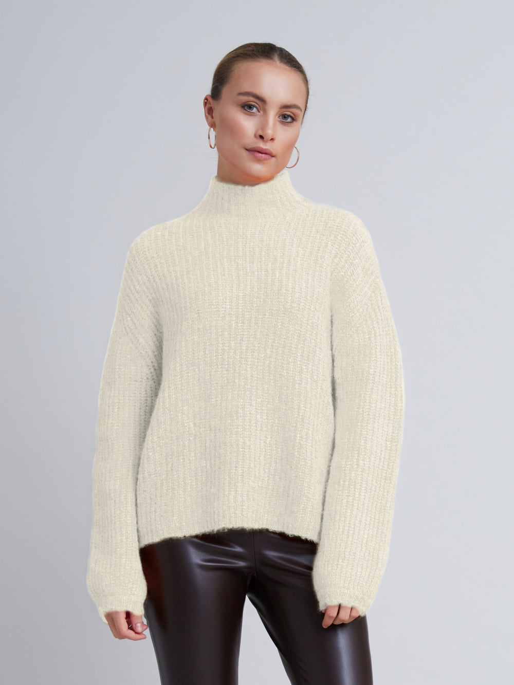 Bruuns Bazaar Women SyringaBBRika knit Knit Snow White