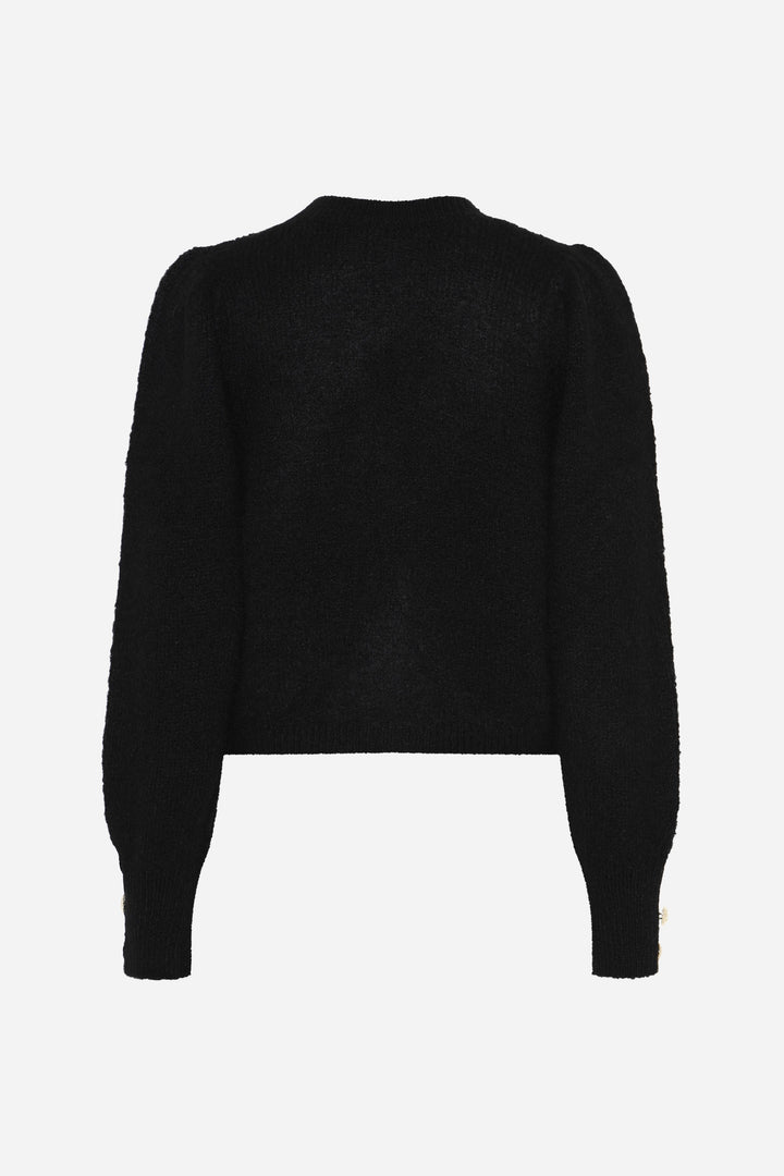 Bruuns Bazaar Women SyringabrushedBBKrista knit cardigan Knit Black