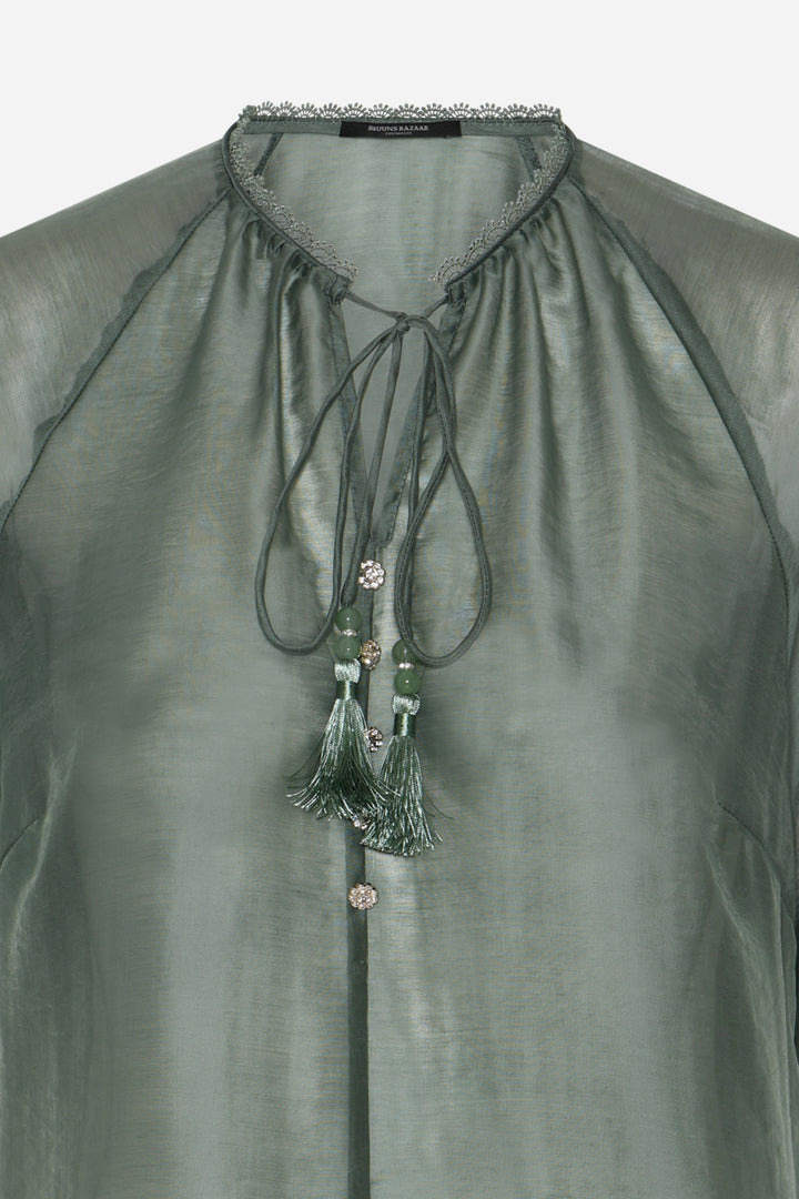 Bruuns Bazaar Women TelleaBBKarlya blouse Blouse Sweet Green