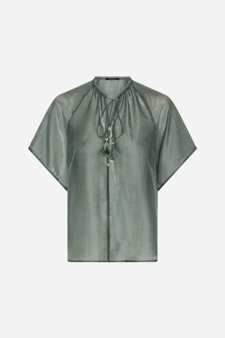 Bruuns Bazaar Women TelleaBBKarlya blouse Blouse Sweet Green