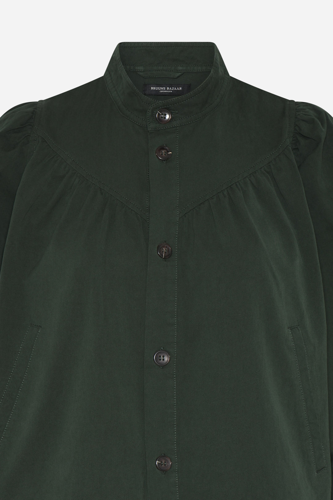 Bruuns Bazaar Women ThrinaxBBTindra jacket Outerwear Dark green