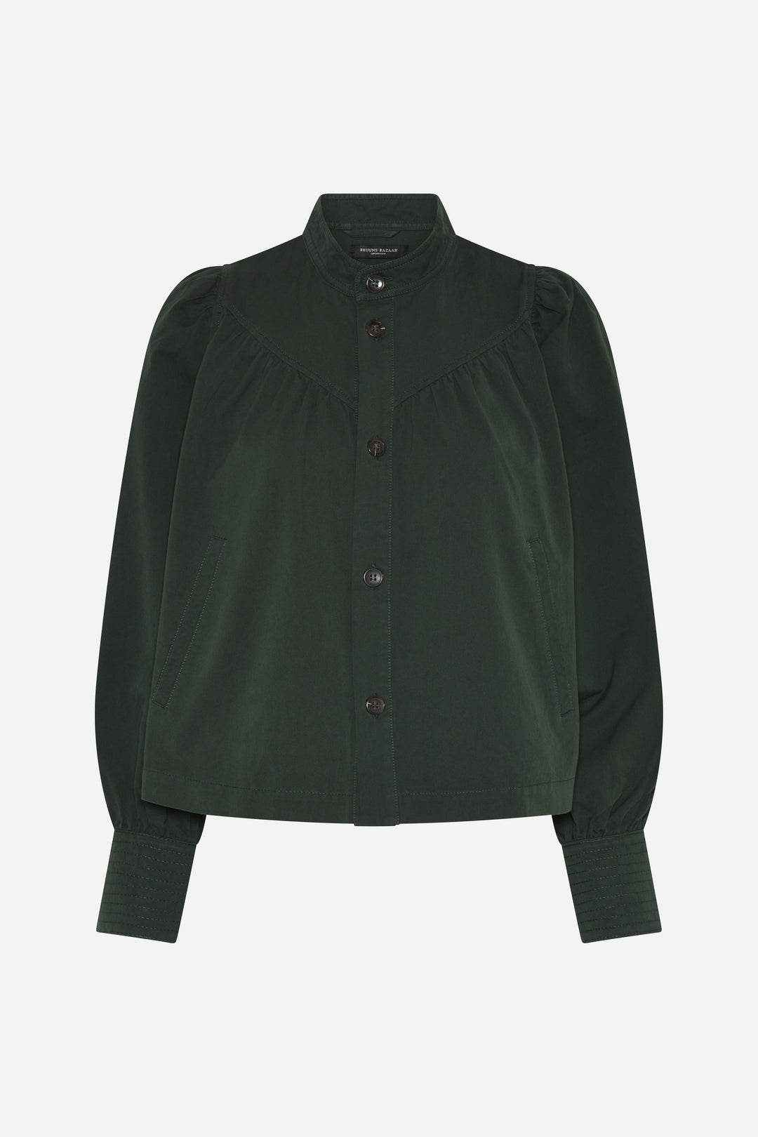 Bruuns Bazaar Women ThrinaxBBTindra jacket Outerwear Dark green