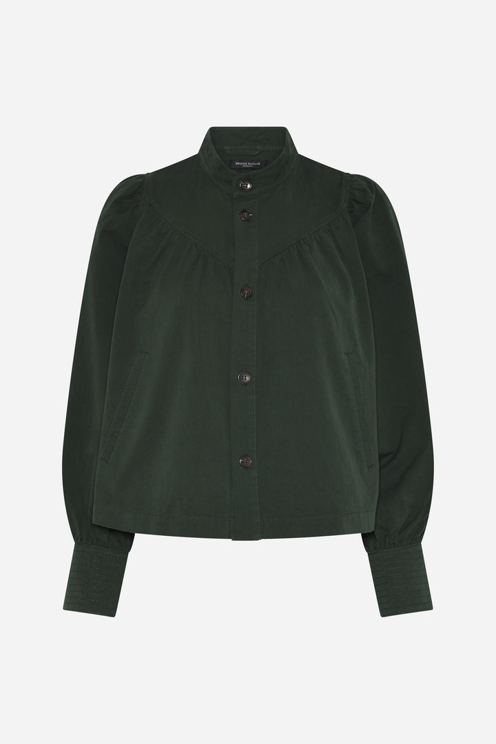Bruuns Bazaar Women ThrinaxBBTindra jacket Outerwear Dark green