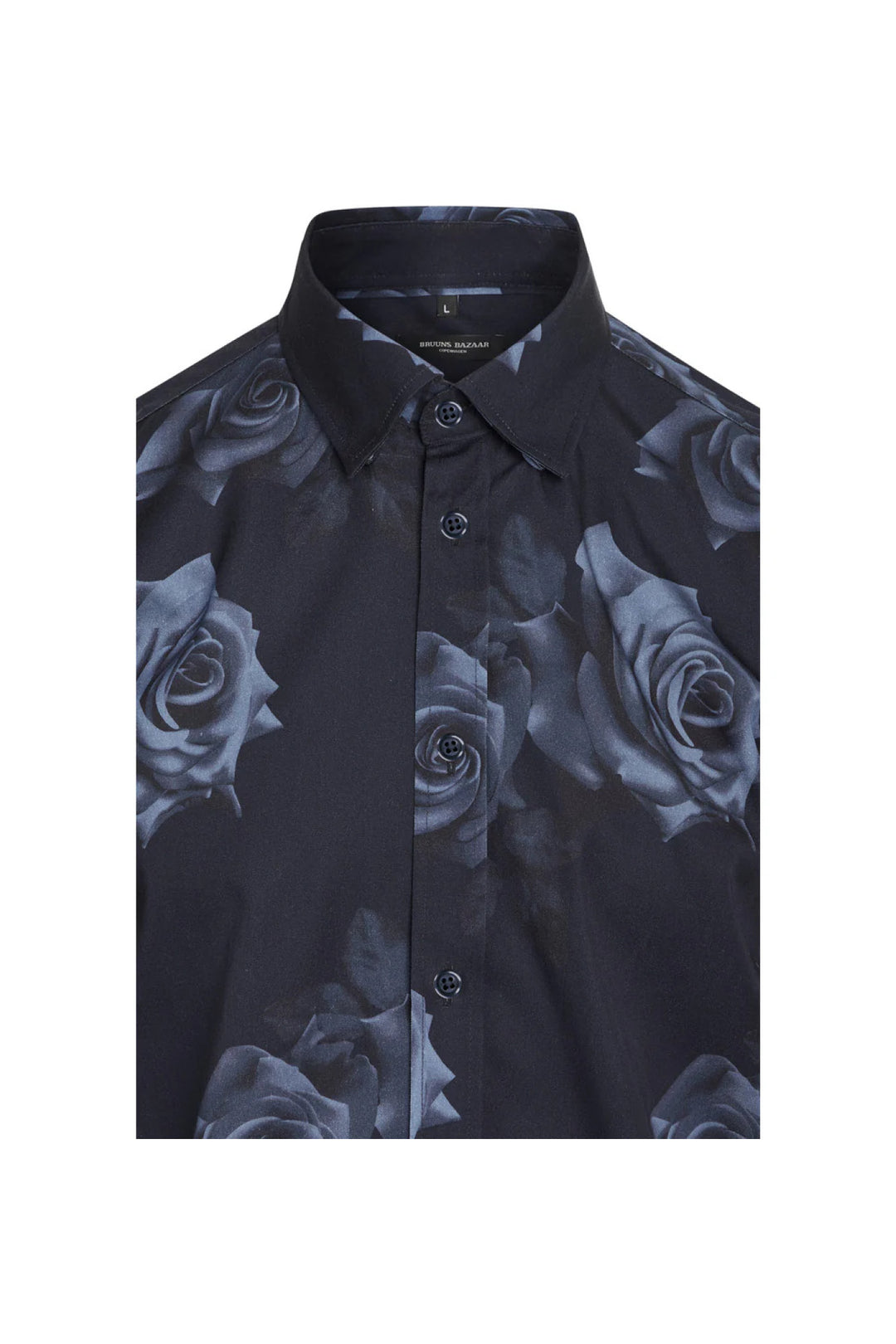 Bruuns Bazaar Men VaniBBGilly shirt Shirts Blue flower