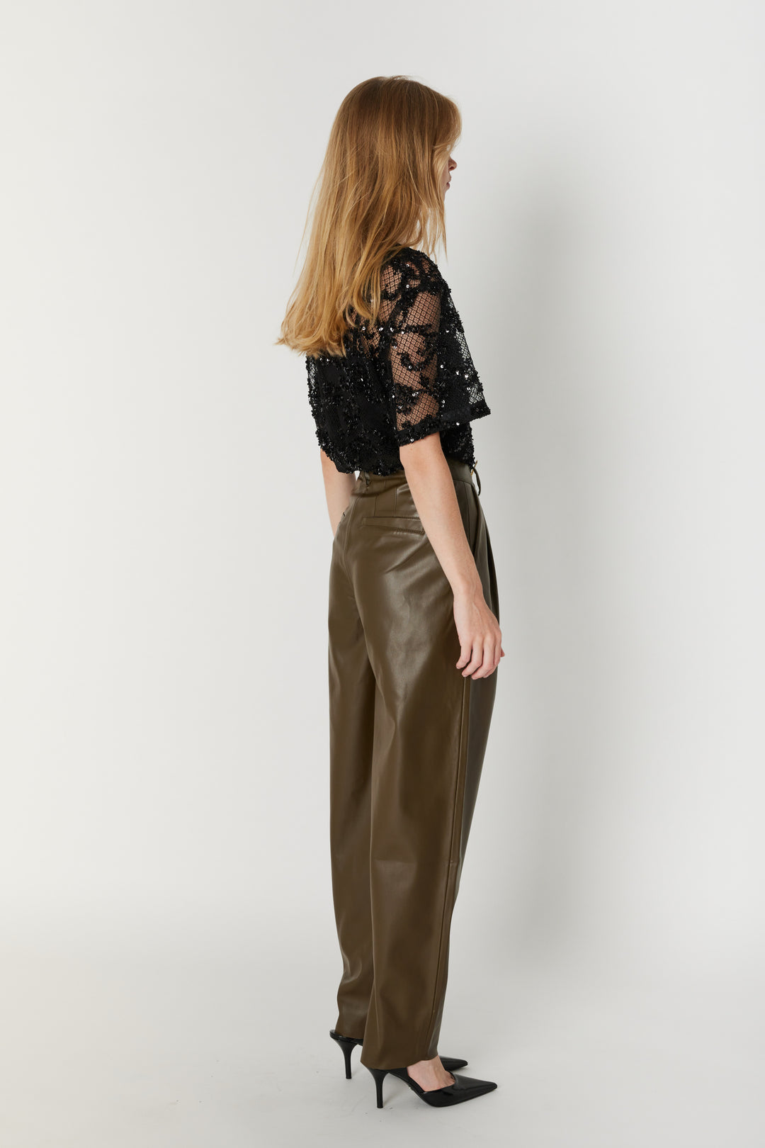 Bruuns Bazaar Women VeganiBBBarrel pants Pants Beech