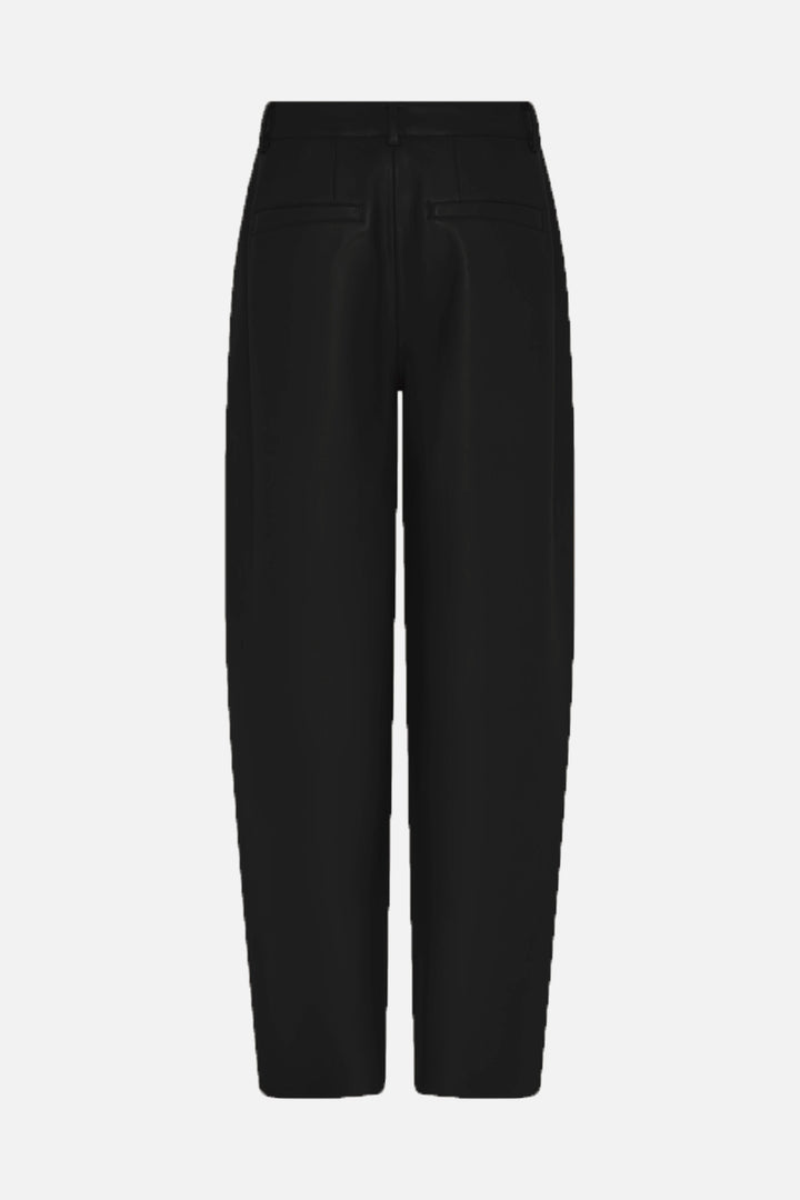 Bruuns Bazaar Women VeganiBBBarrel pants Pants Black