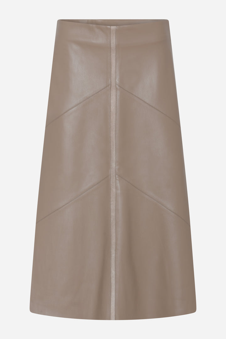 Bruuns Bazaar Women VeganiBBEleen skirt Skirt Silver Mink