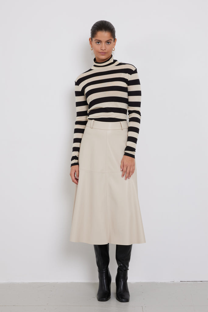 【BAON】Longmi banding quilted long skirt BAON (バオン) - チッコースリットバンディングロングスカート