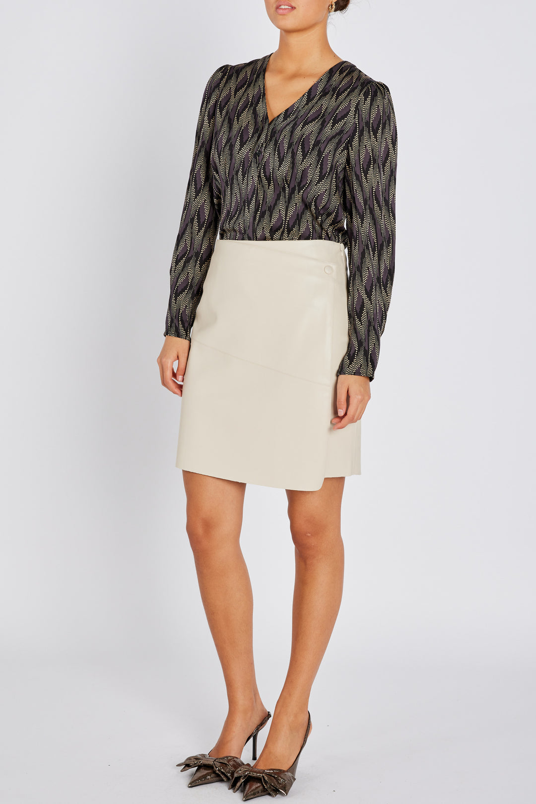 Bruuns Bazaar Women VeganiBBVistina skirt Skirt Chateau Grey
