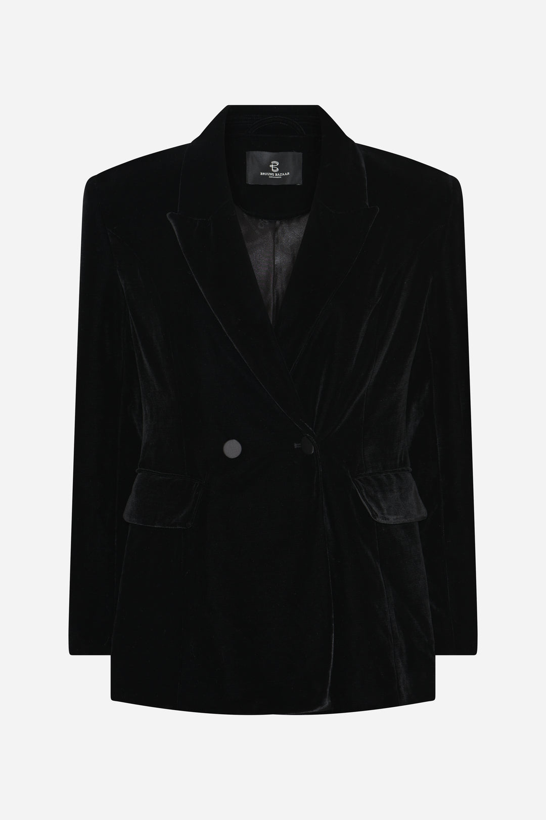 Bruuns Bazaar Women VelvetBBTuxi blazer Blazer Black