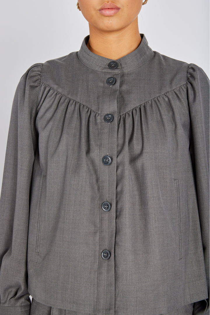 Bruuns Bazaar Women WaterlilyBBTindra blazer Blazer Grey Melange